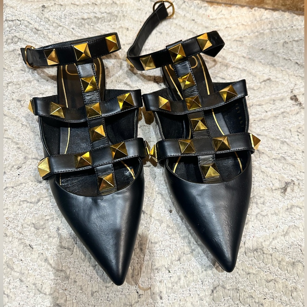 Valentino Roman stud flats